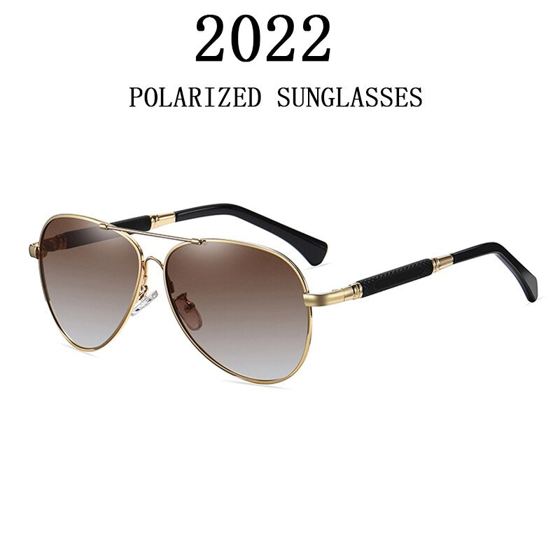 Clloio Vintage Premium Photochromic Polarized Sunglasses For Men